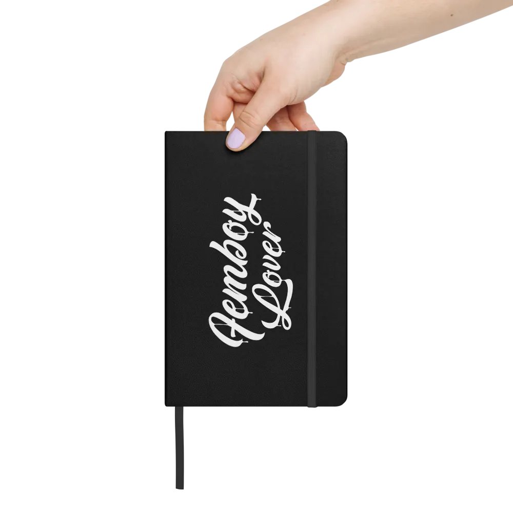 Femboy Lover (White Text) Notebook product image (9)