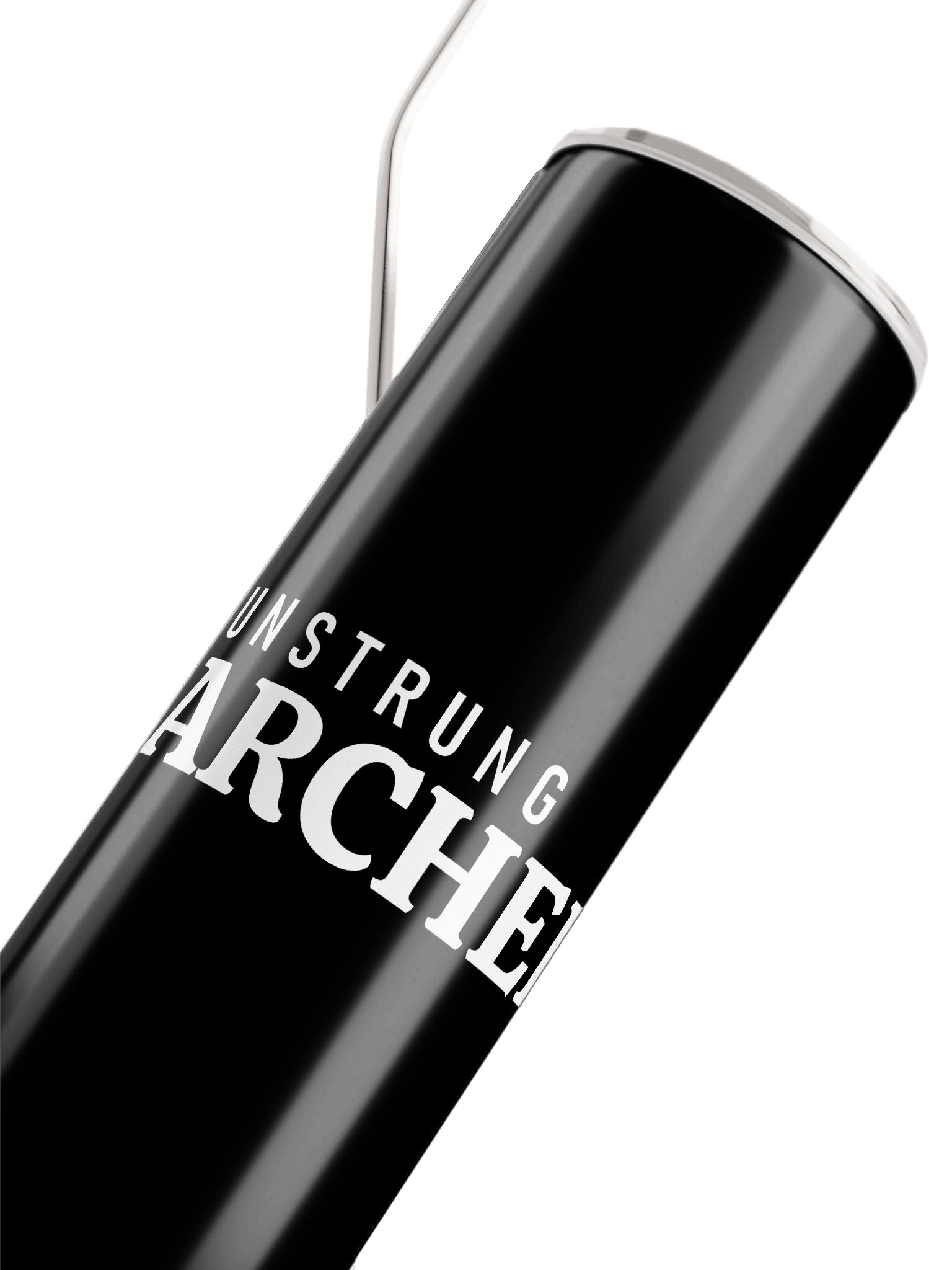 Unstrung Archery Black Stainless Steel Tumbler product image (4)