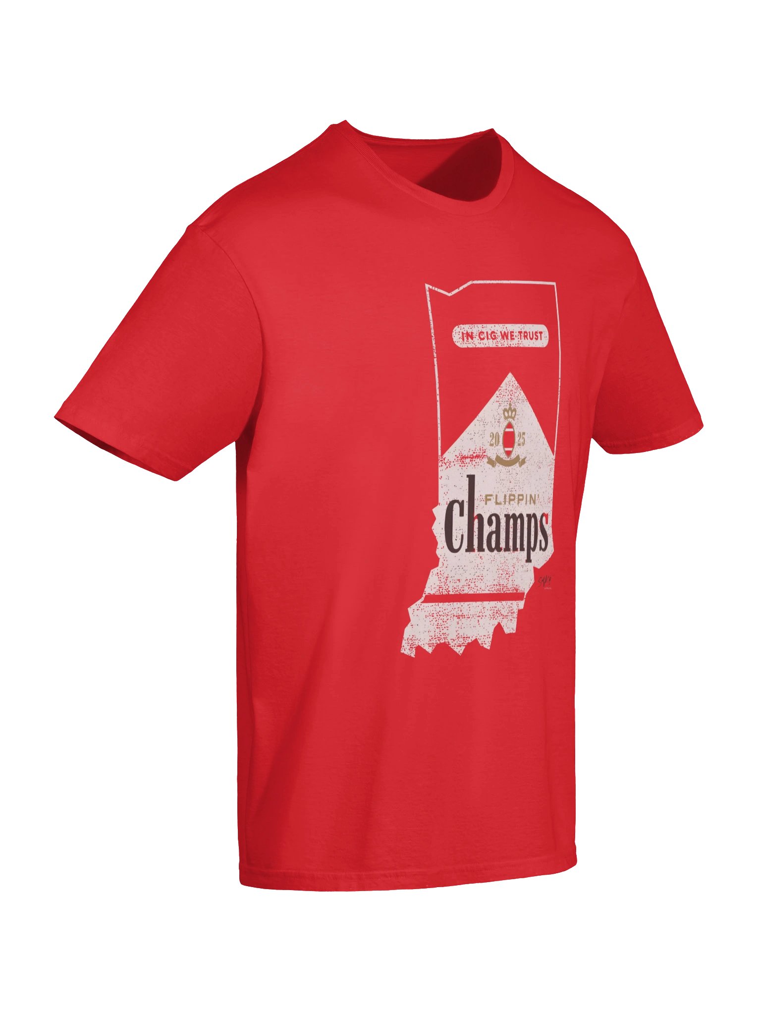 Flippin Champs Indiana College In Cig We Trust 2025 Shirt product image (7)