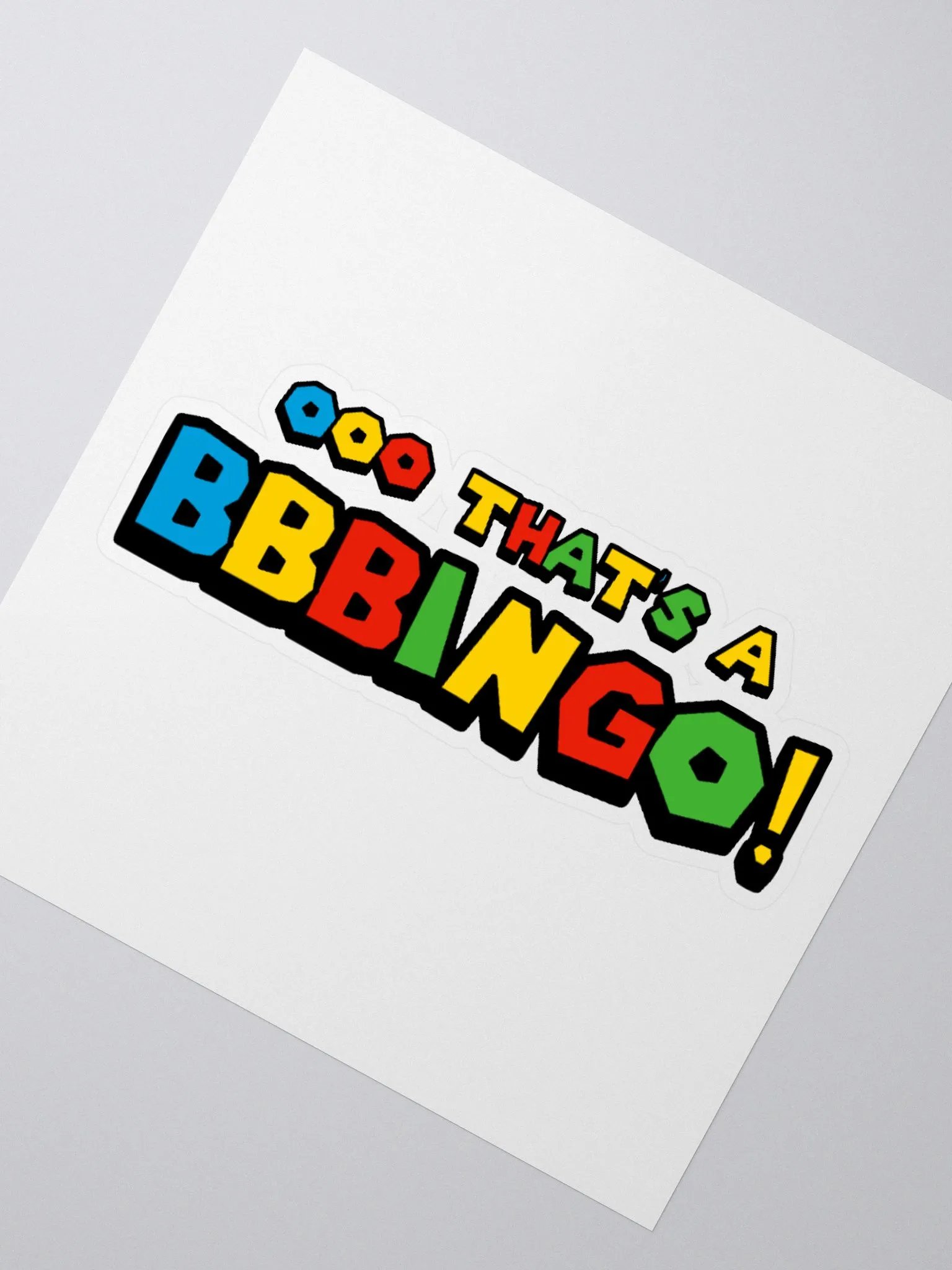 That's a Bingo Sticker product image (6)