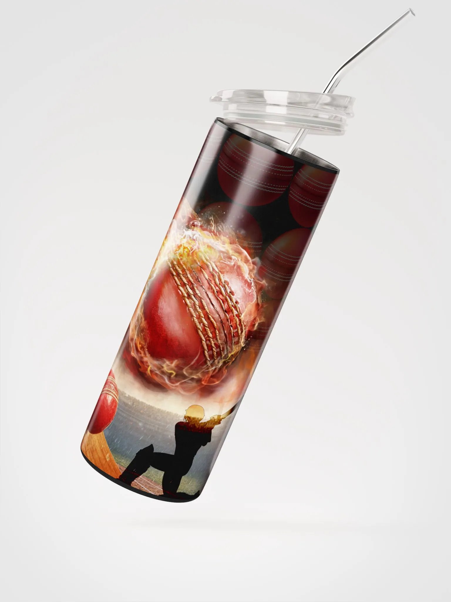 Cricket ball in Flames product image (3)