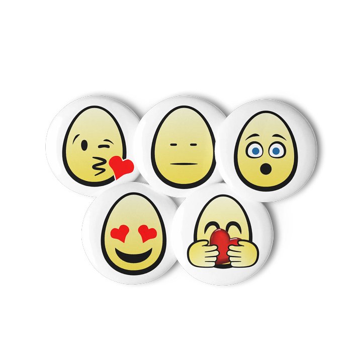 Eggy Pin-Badge Set product image (2)
