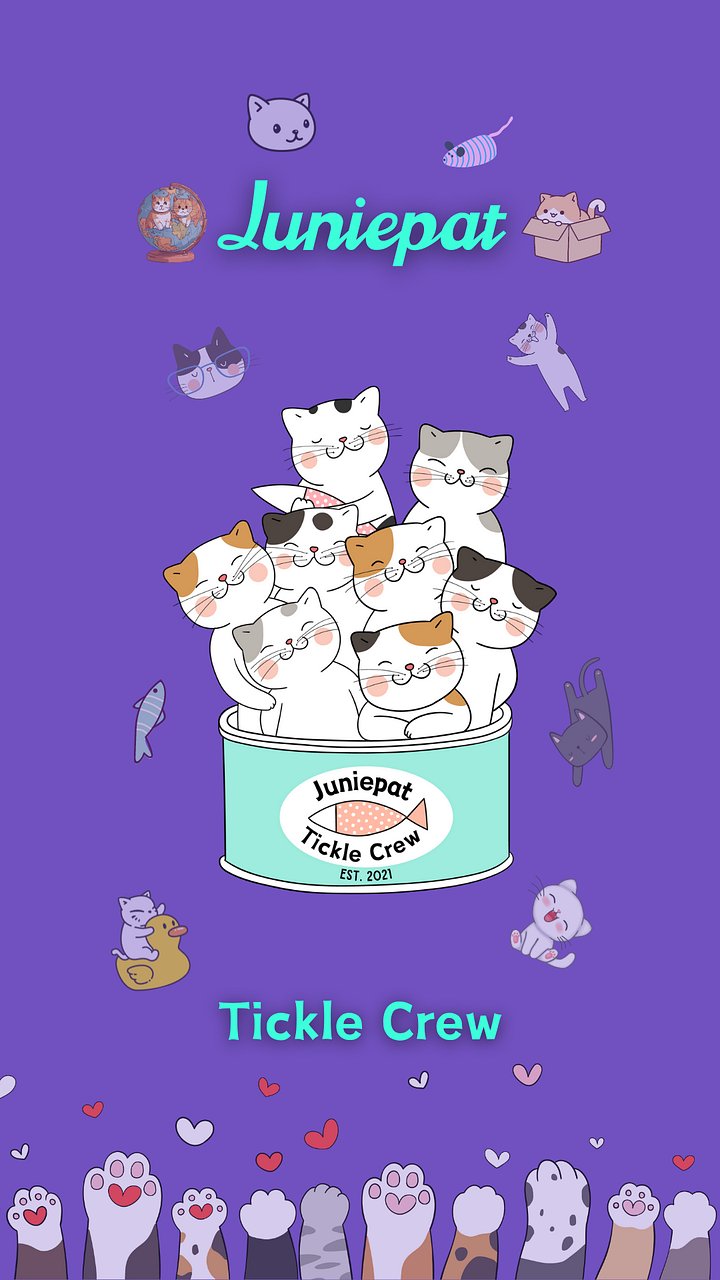 Juniepat Tickle Crew Unite Phone Wallpaper product image (1)