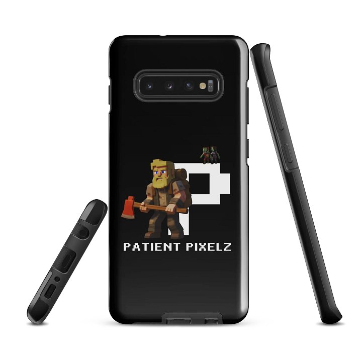 Patient PixelZ P Logo Samsung® Tough Case (Black) product image (2)