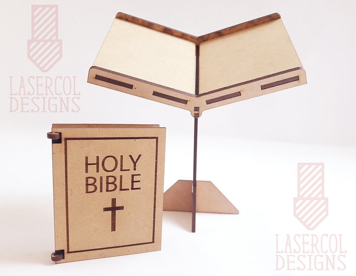 Bible Box with Stand - Laser Cut Files product image (2)