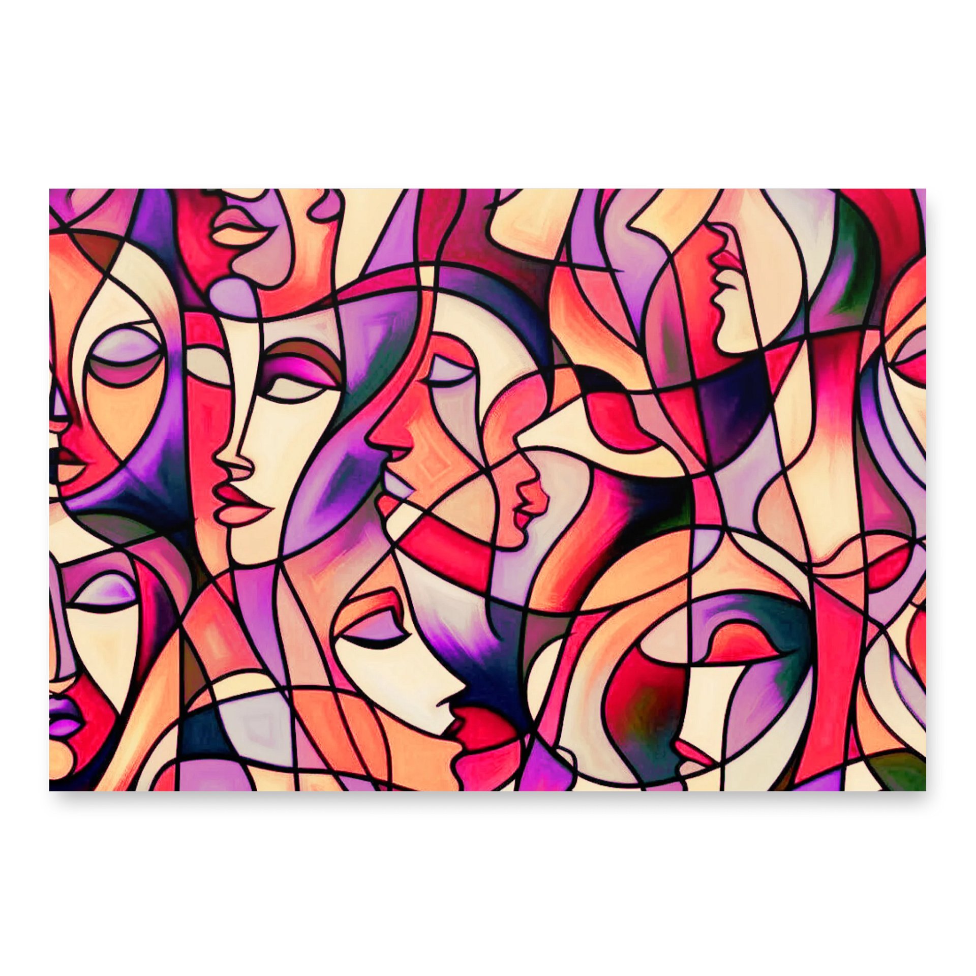 Womеns Faces Paper Sheets product image (1)