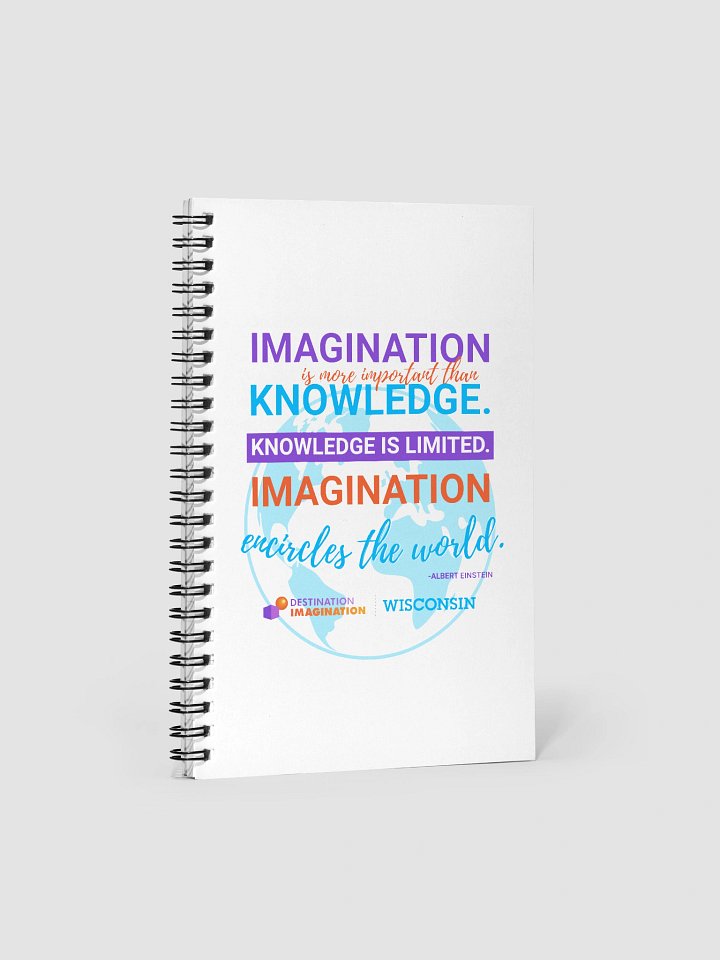 Wisconsin Dreamer's Spiral Notebook product image (1)