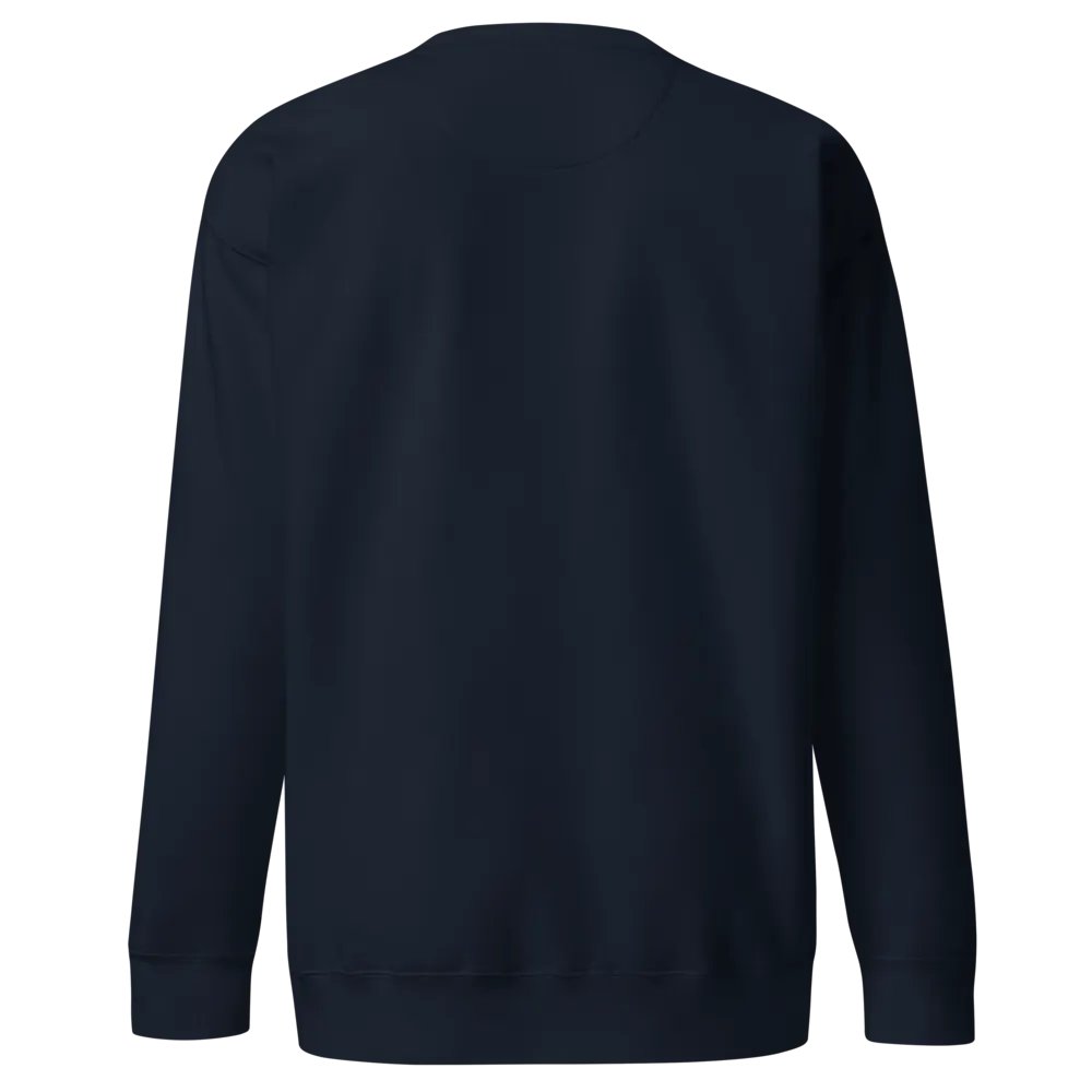 Somewhere on a Vacation Embroidered Unisex Premium Sweatshirt product image (4)