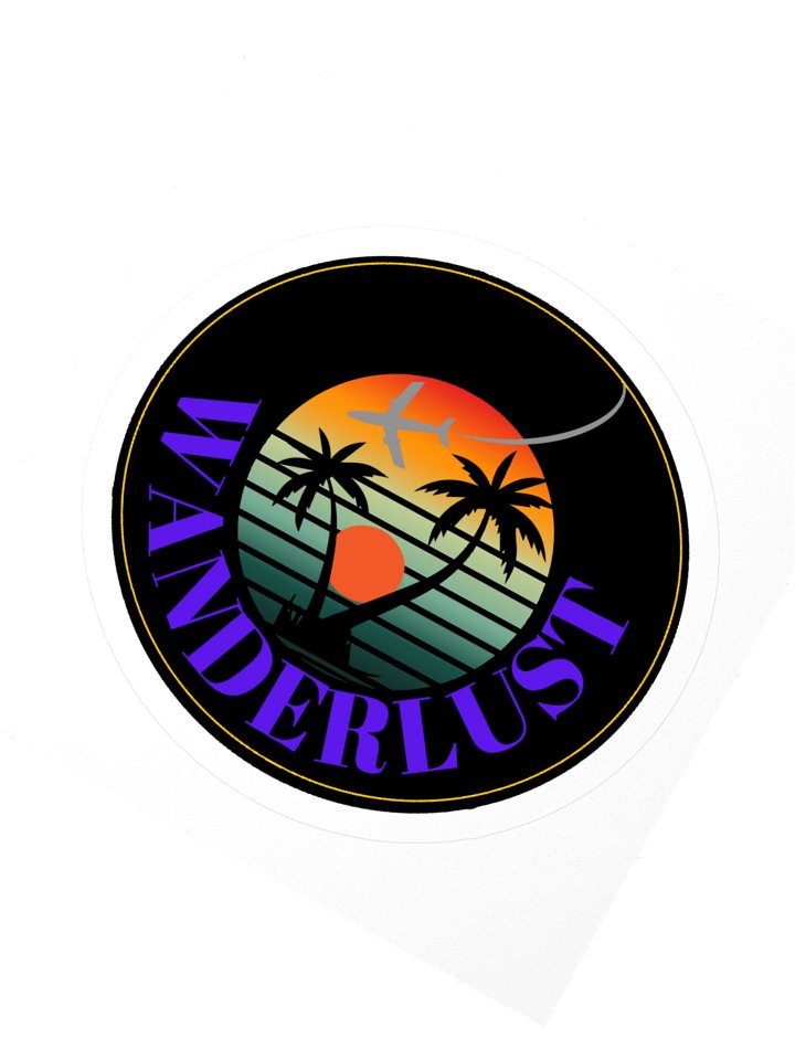 Wanderlust Sticker product image (2)