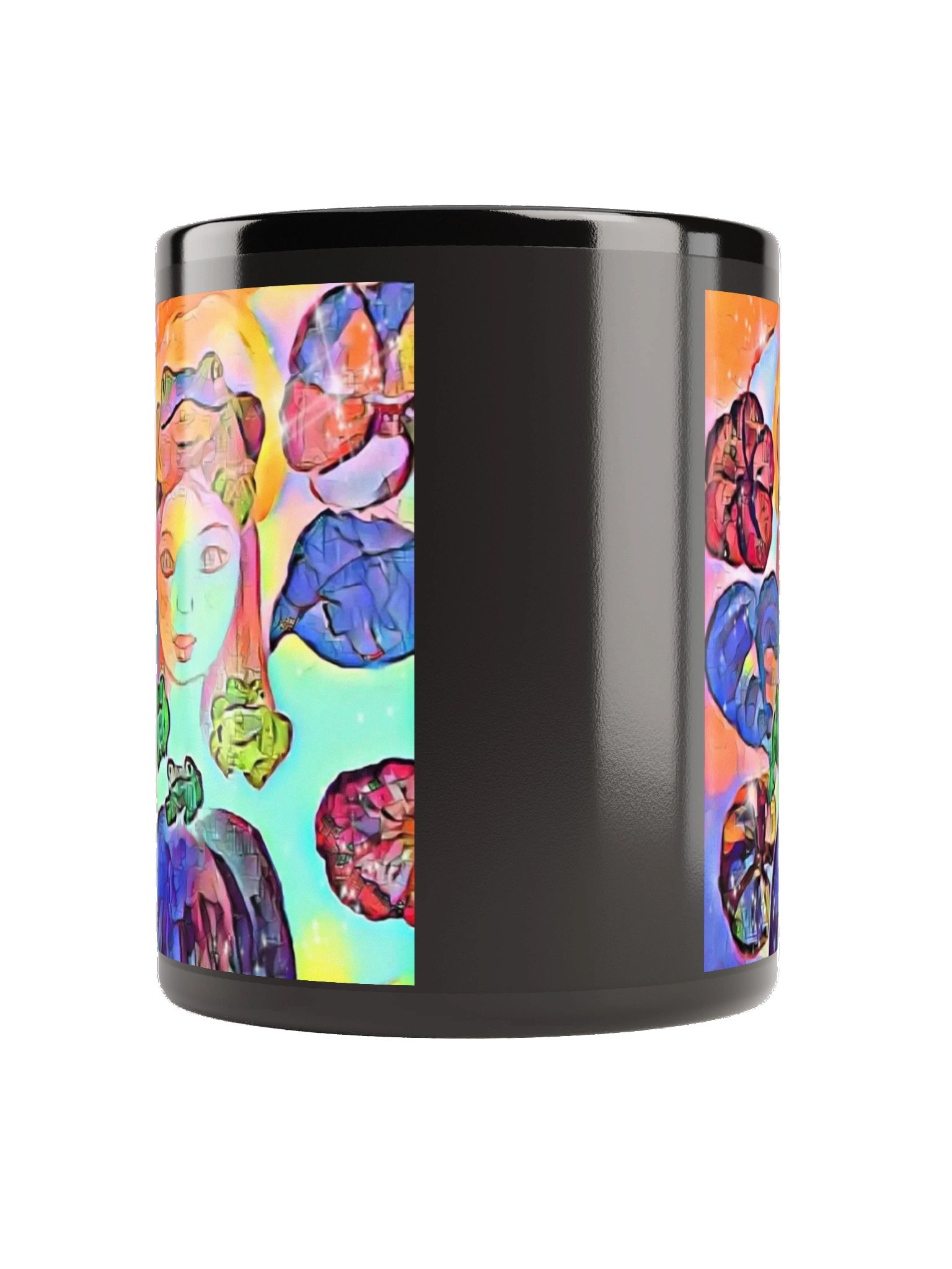Warts & All Royalty Black Glossy Mug product image (4)