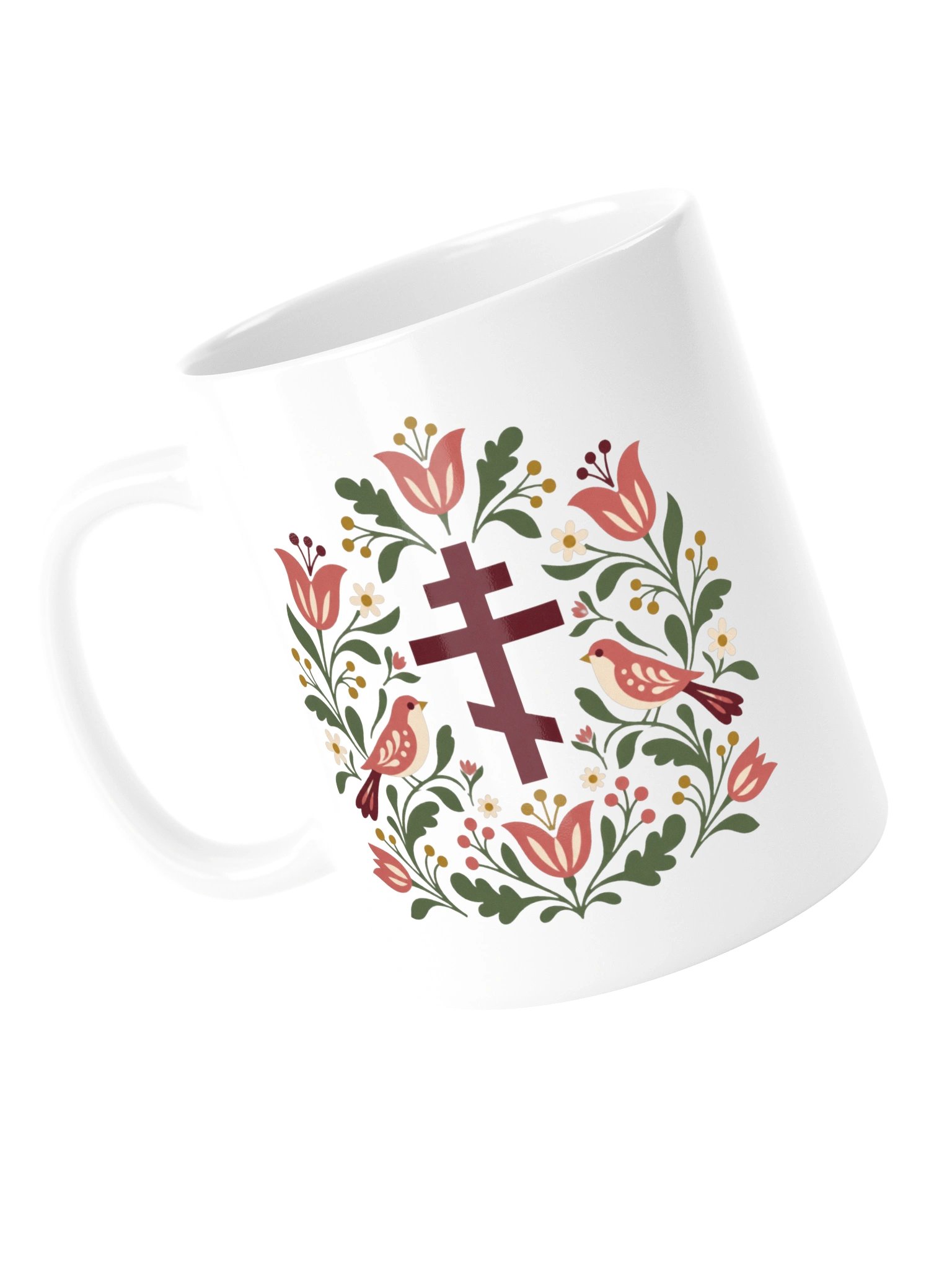 Orthodox Folk Floral Coffee Mug product image (14)