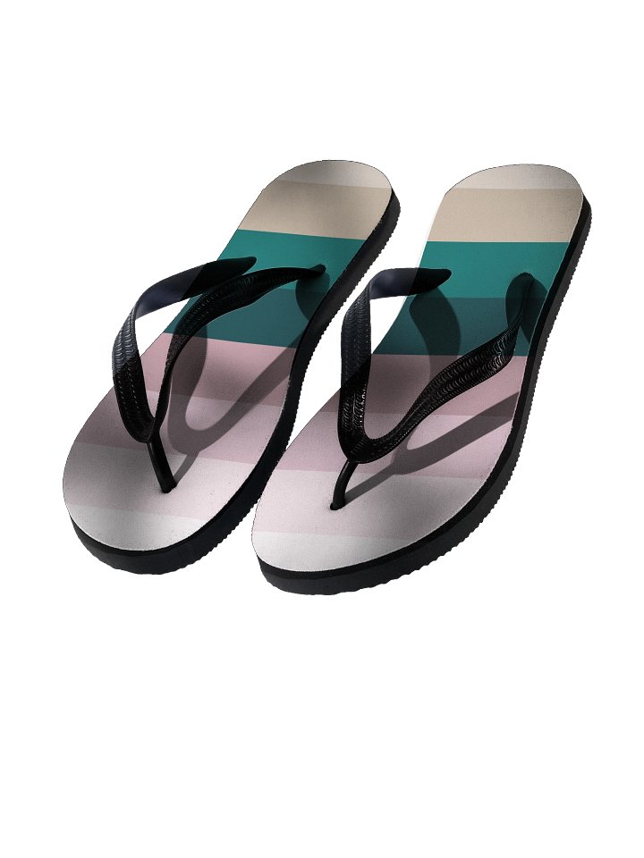 Mirrored Footprints Flip-Flops product image (1)
