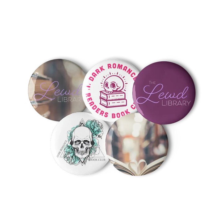 The Lewd Library Pin Set product image (1)