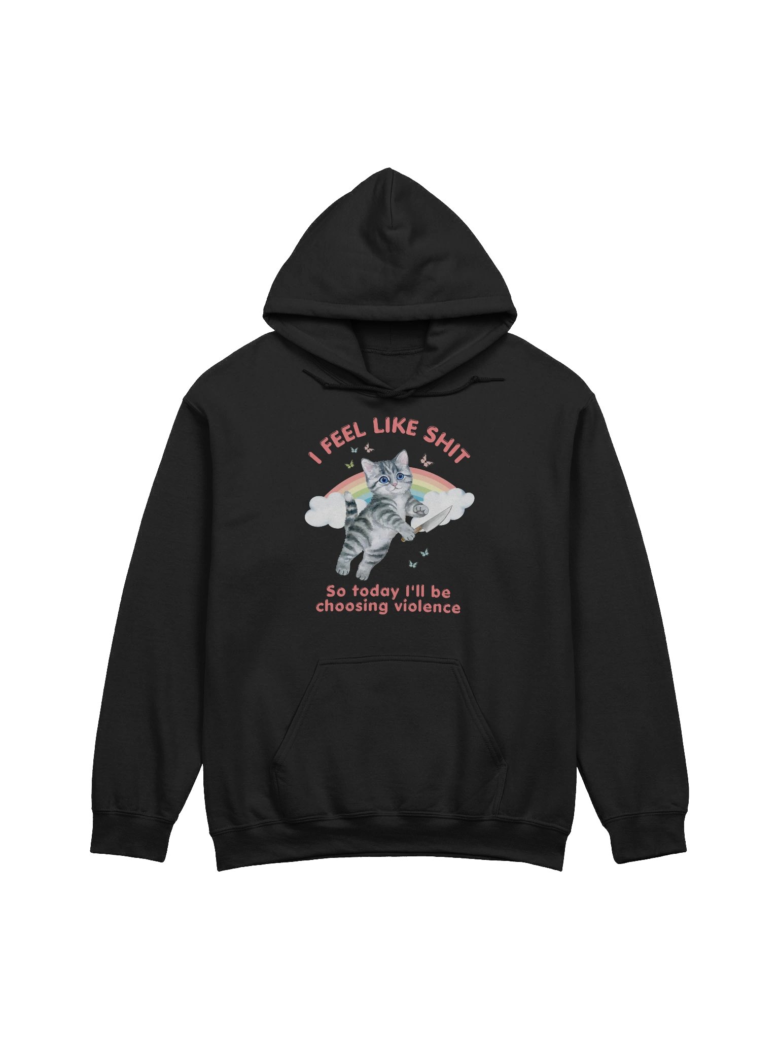 I Feel Like Shit Hoodie product image (17)
