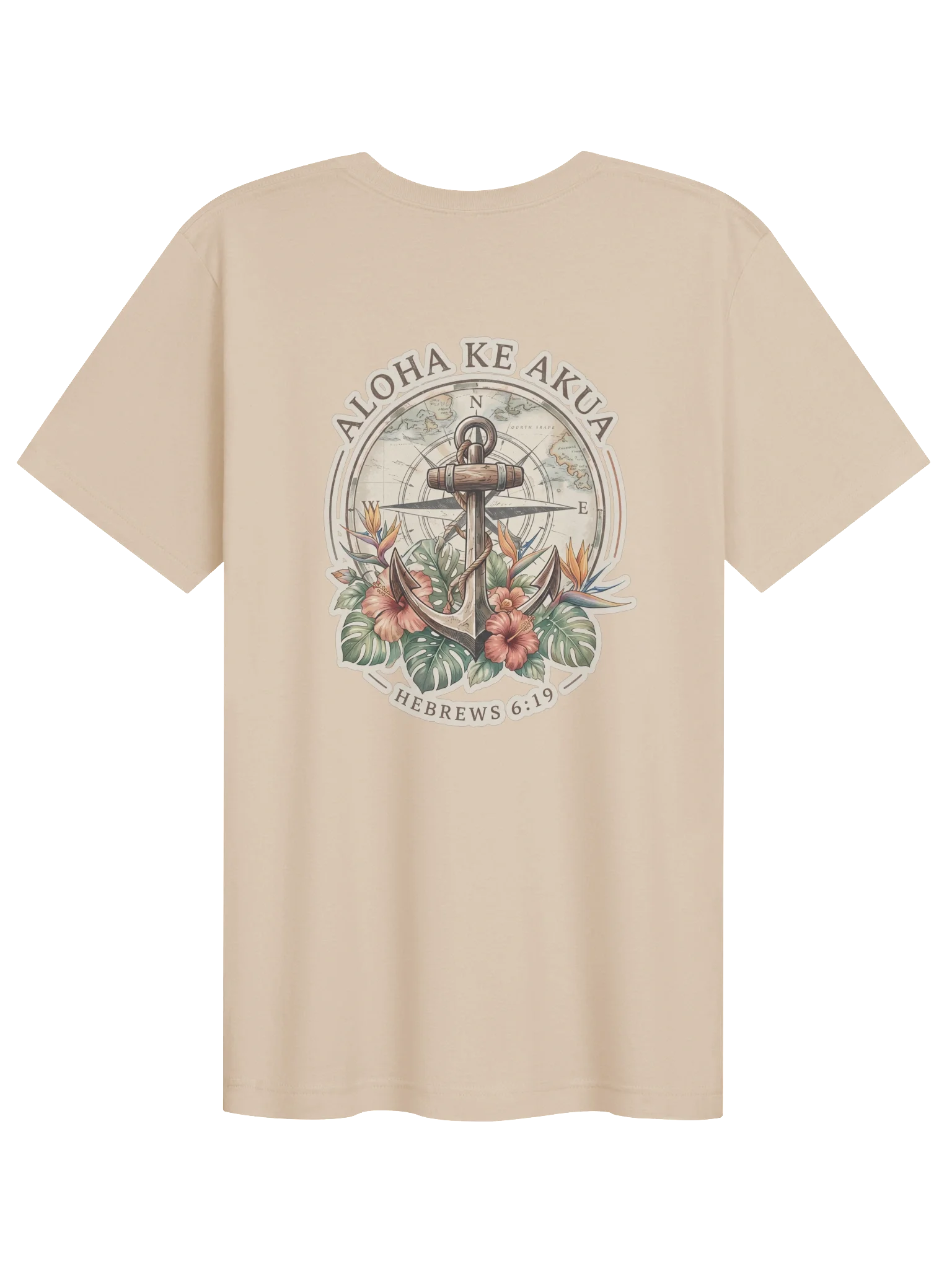 His House Ola Pono Unisex "Anchored Soul" T-Shirt by His House