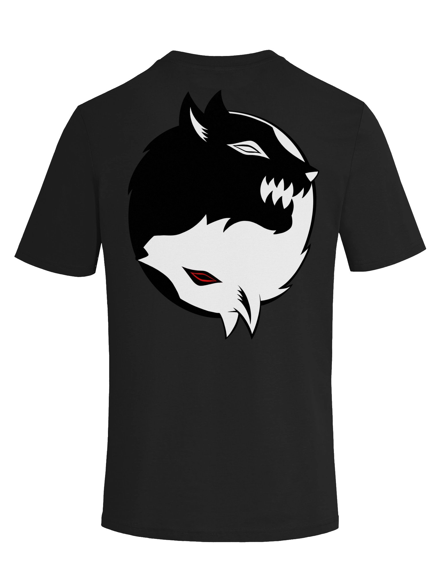 YingYang Wolf T-Shirt product image (7)