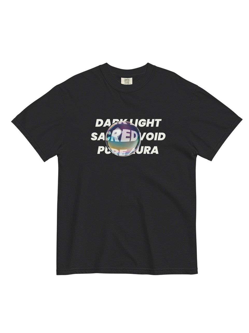 Dark Light Sacred Void Pure Aura Comfort Colors 1717 Unisex Heavyweight T-shirt product image (11)