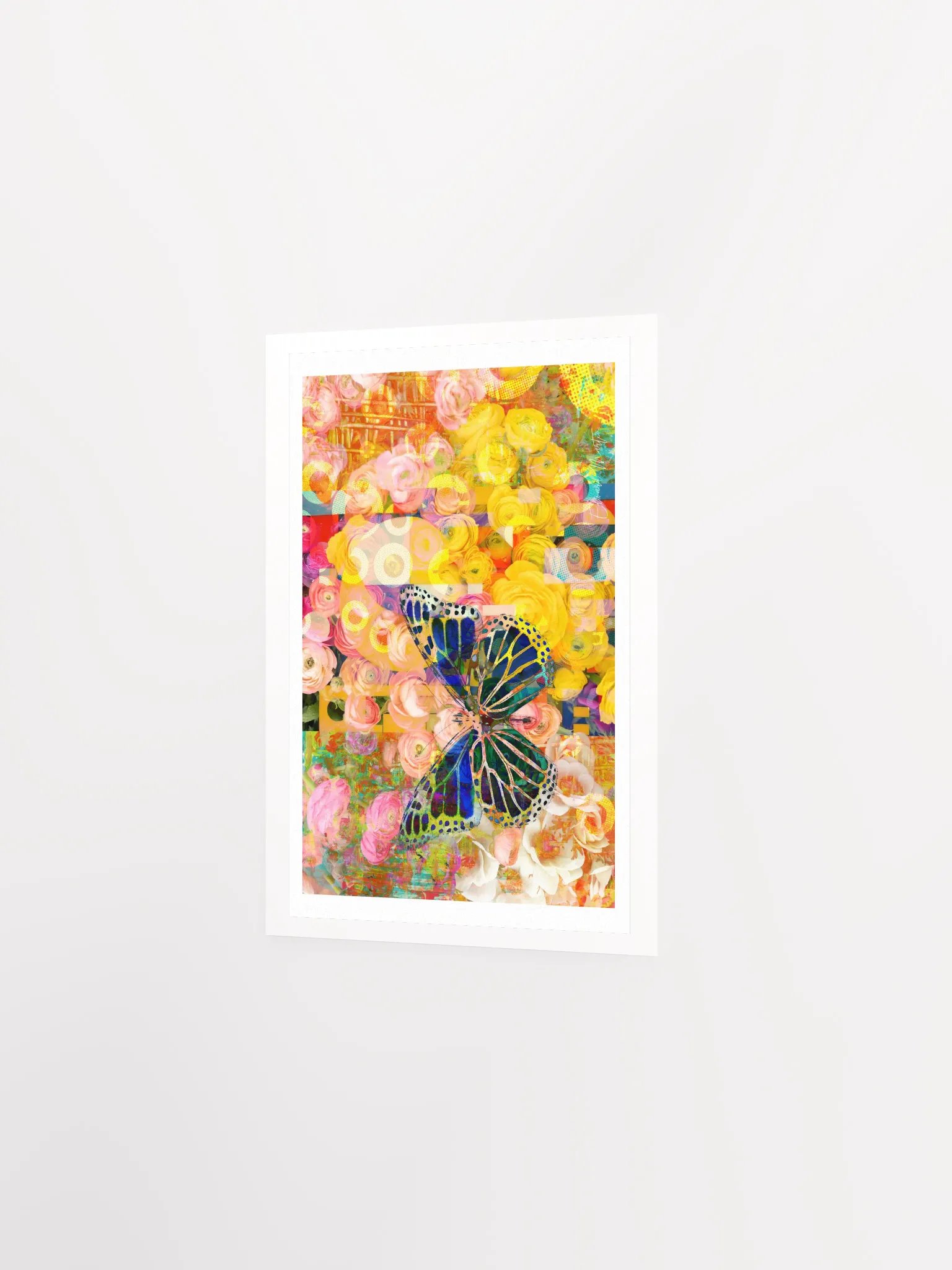Chasing Butterflies: A Mixed Media Garden Dreamscape by Edward Martin product image (3)