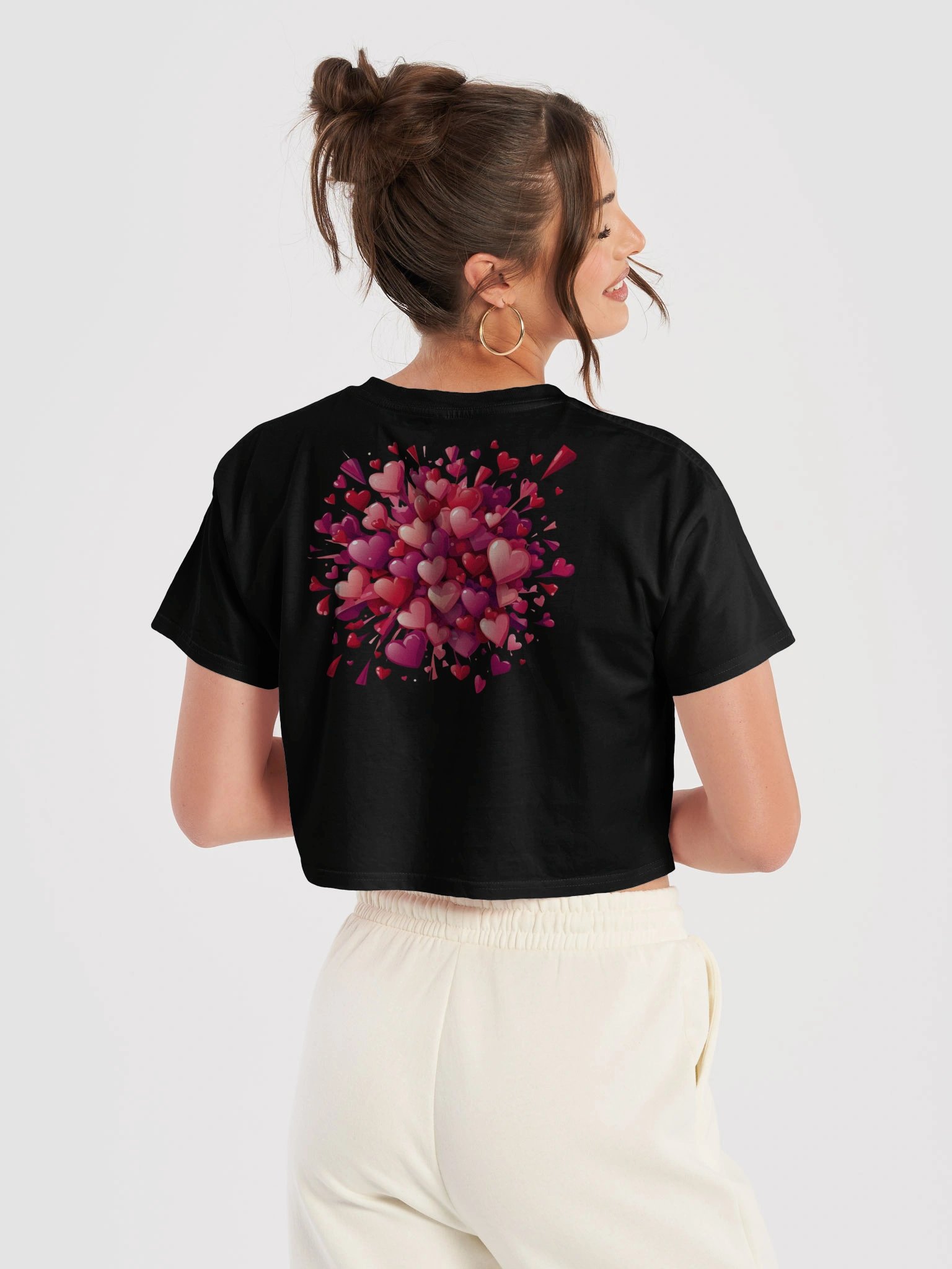 Neon Afrobeat Women's Crop Top product image (6)