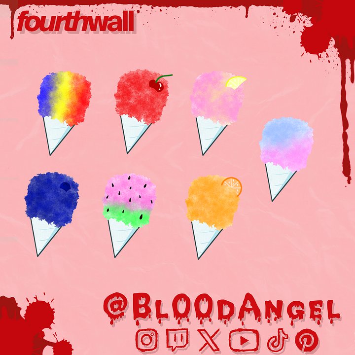 Snowcone Sub/Bit Badges product image (1)