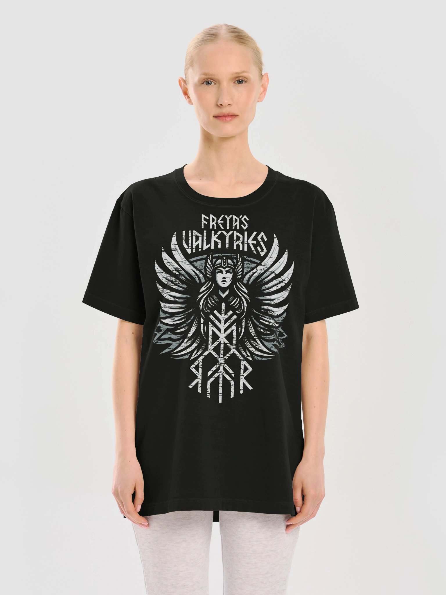 Freya's Valkyries Oversized Heavyweight Garment-Dyed Tee product image (1)