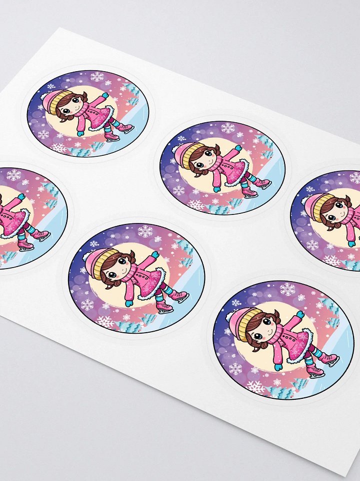 Kawaii Ice Princess Sticker Sheet product image (2)