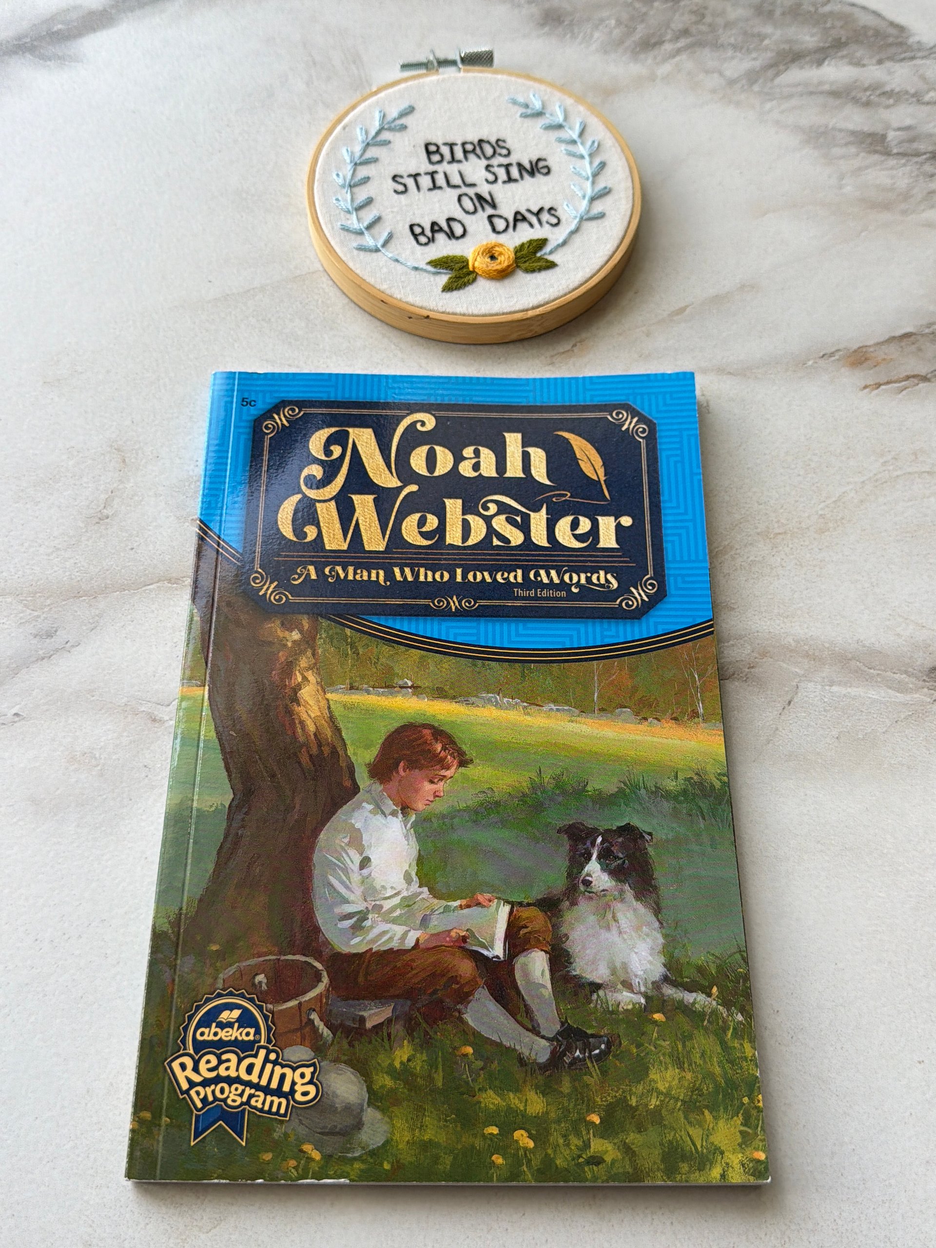 Abeka Grade 5 Reading Bundle | Of America I + Noah Webster: A Man Who Loved Words product image (1)
