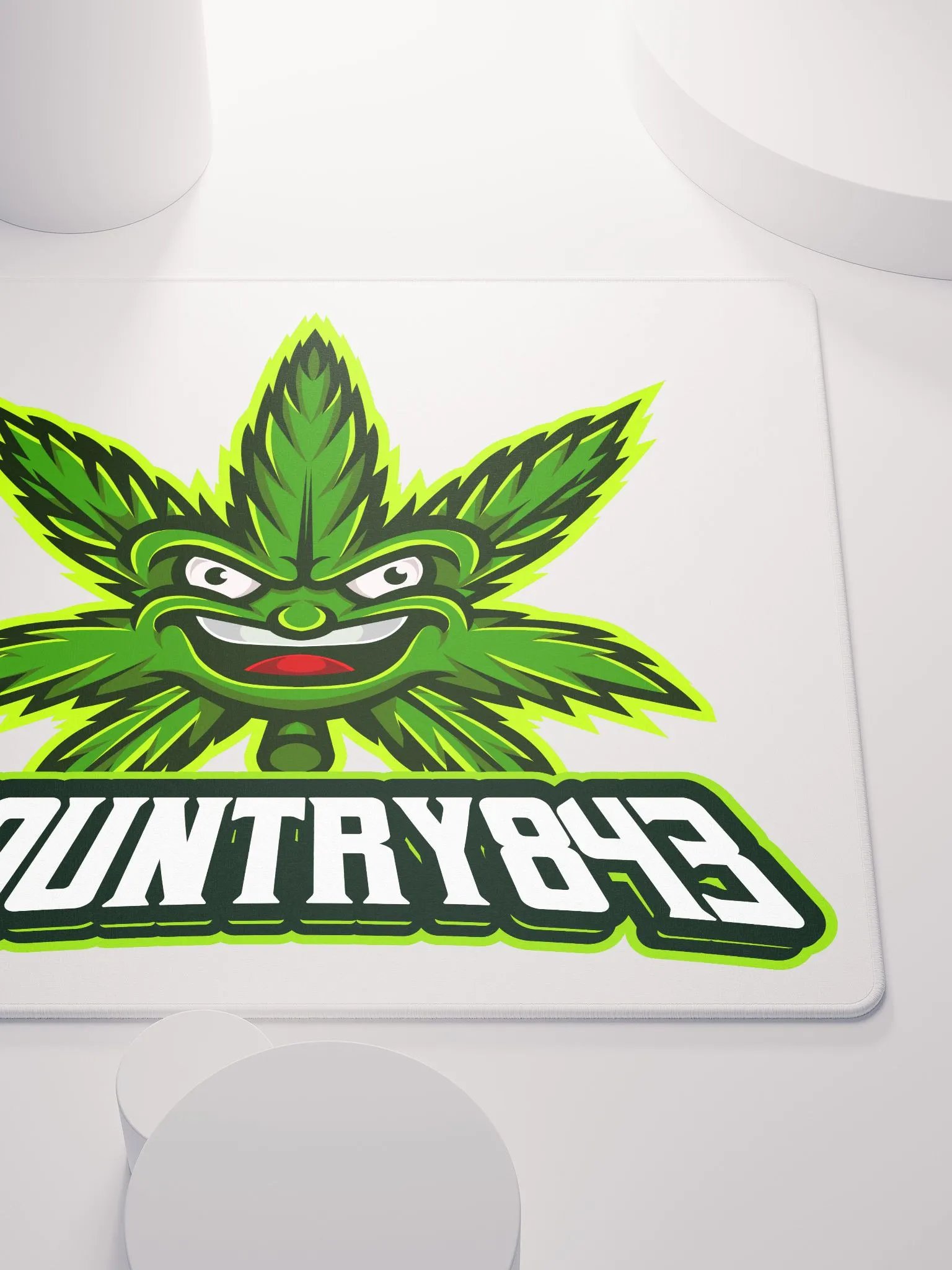 Kountry Cannabis Logo Gaming Mouse Pad product image (9)