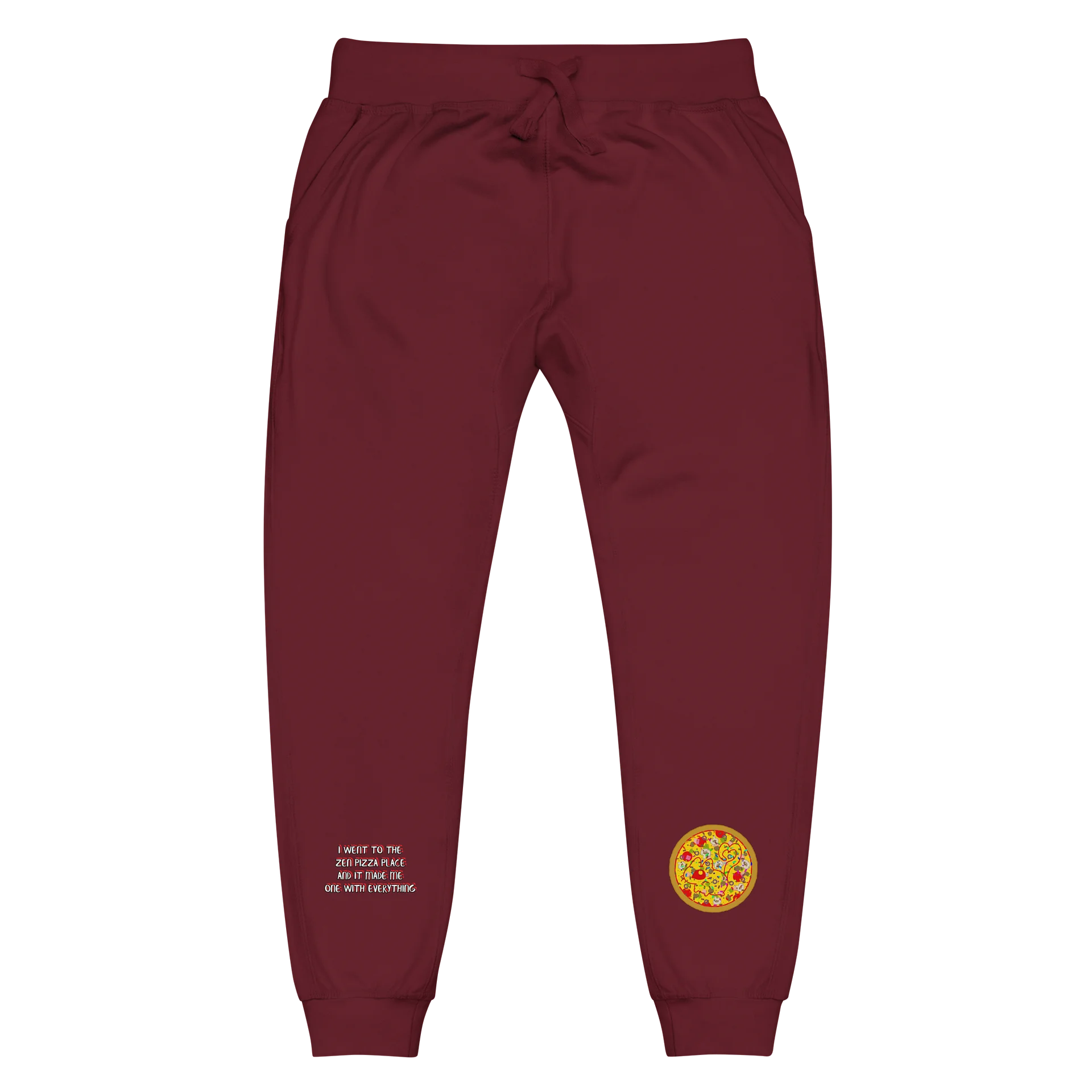 “one with everything” rainbow sprinkle deluxe pizza vanny graphic joggers product image (1)