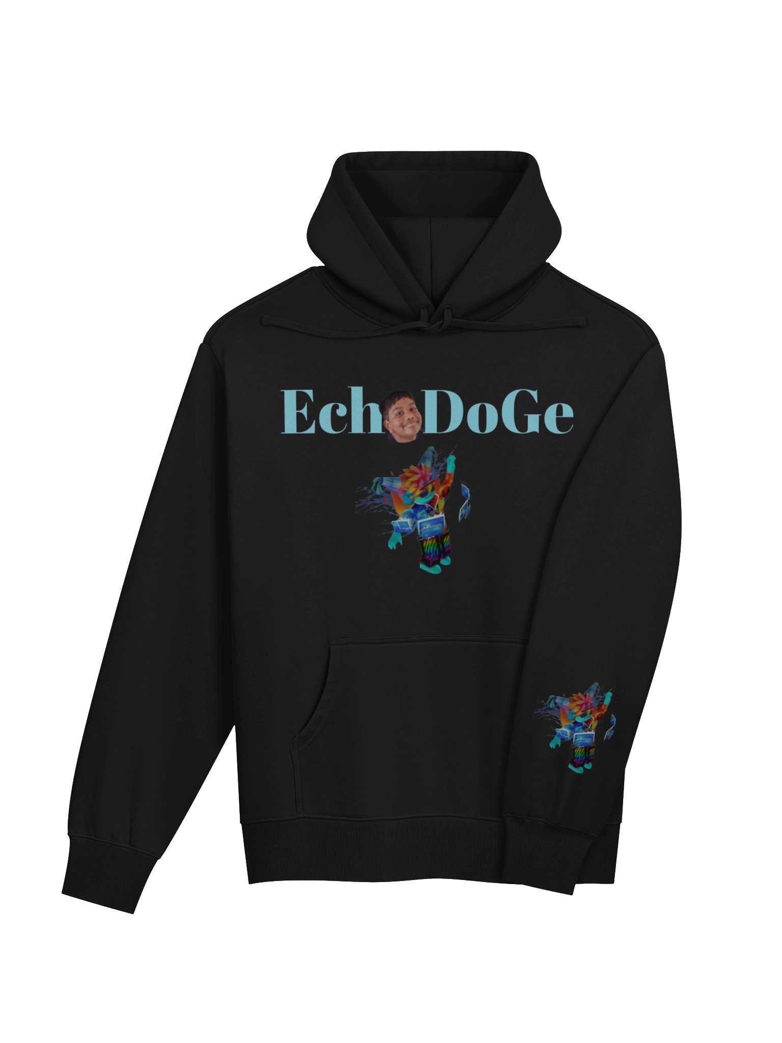 EchoDoGe Unisex Hoodie product image (4)