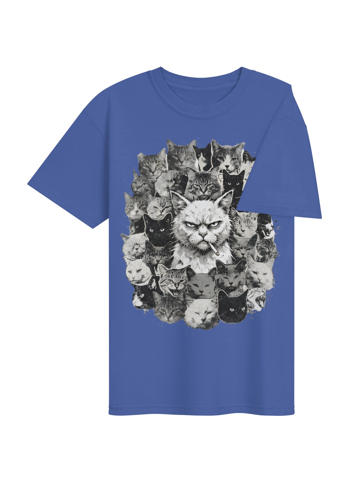Serious Cat Collage Tee product image (4)