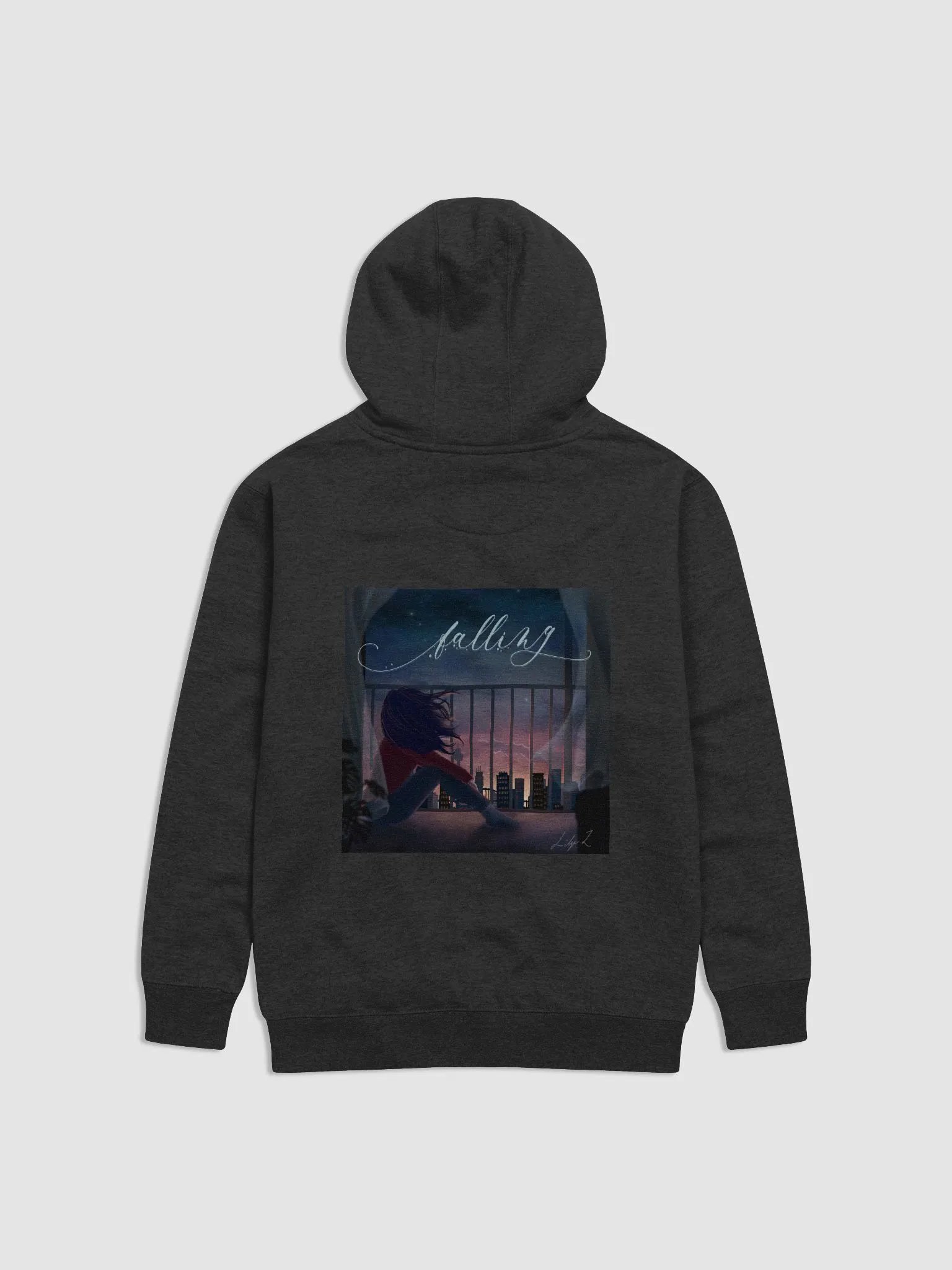 Falling Hoodie - Back Print product image (1)