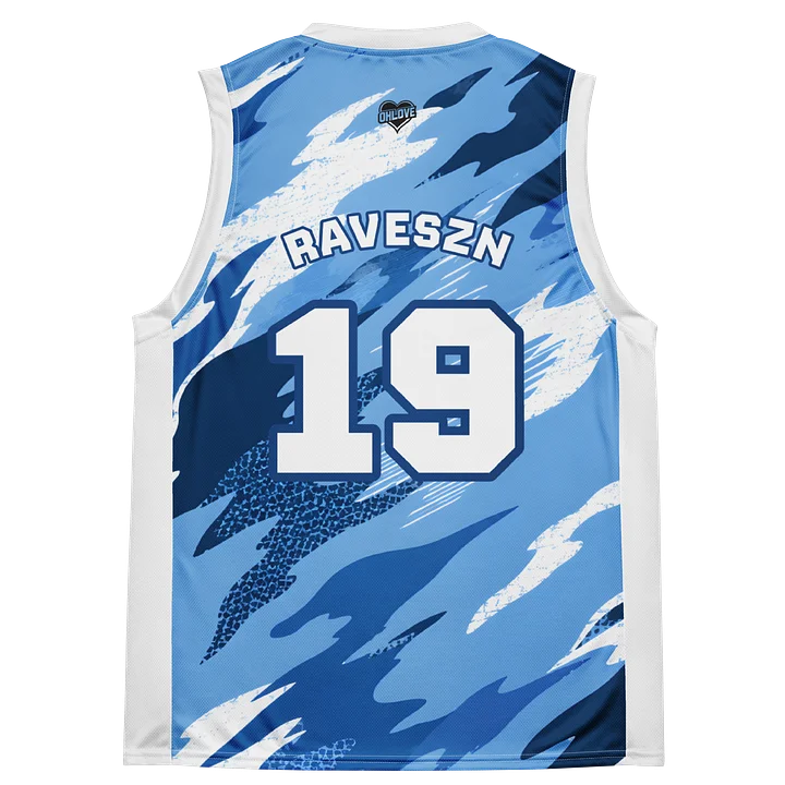 OHLOVE Abstract Camo Basketball Jersey product image (2)