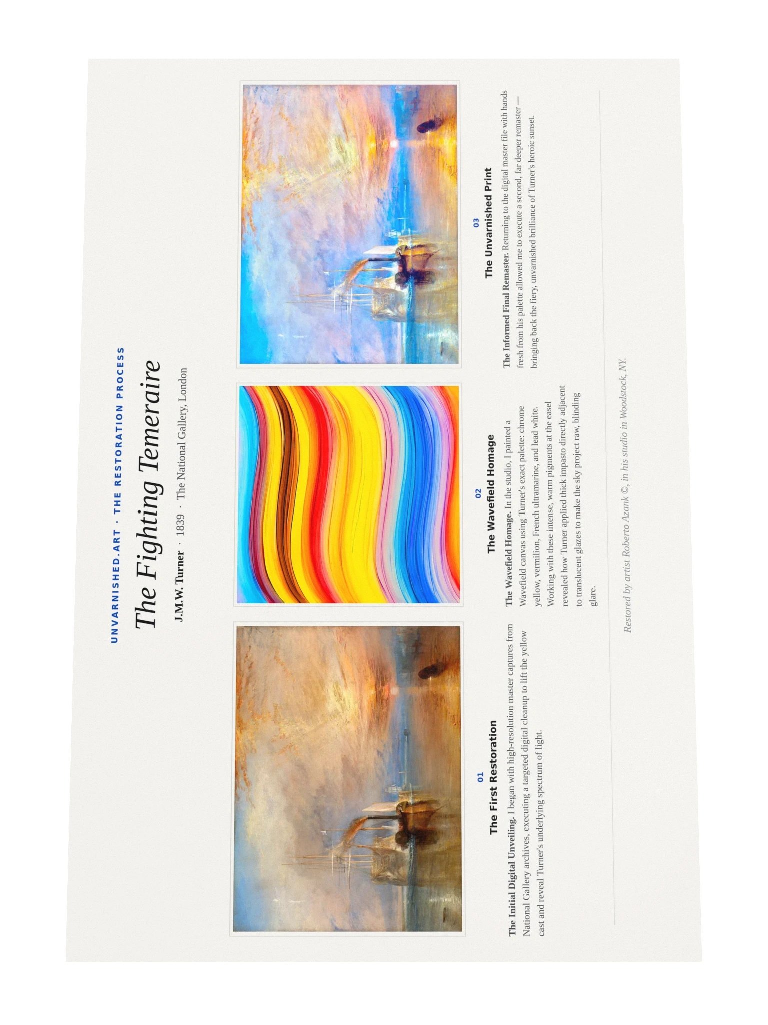 The Fighting Temeraire — Process Poster product image (4)