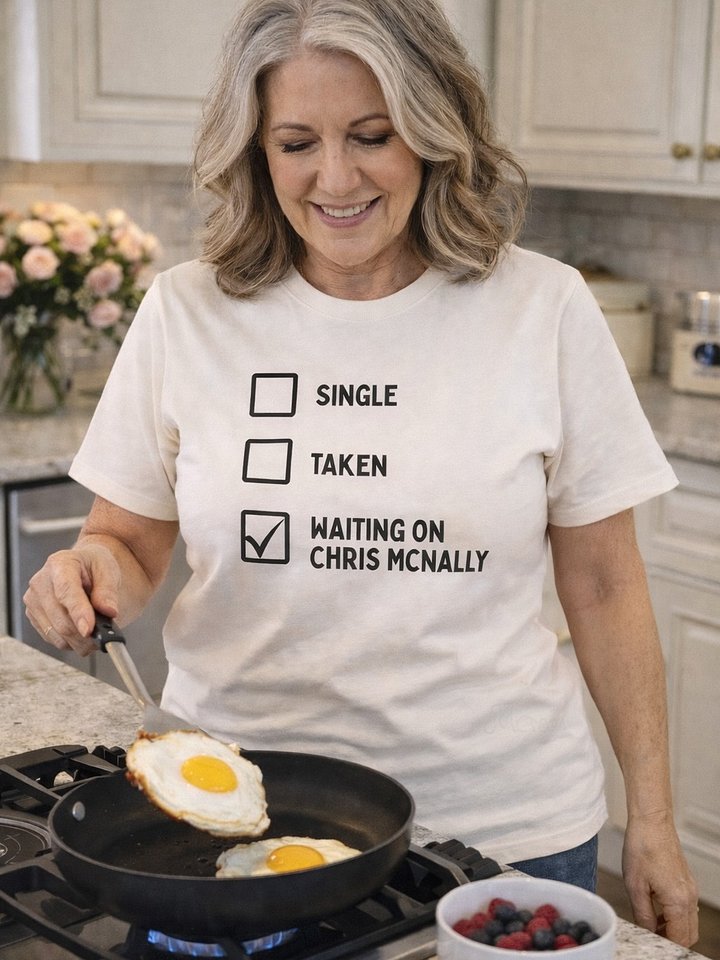 Waiting on Chris McNally Cozy Tee product image (1)