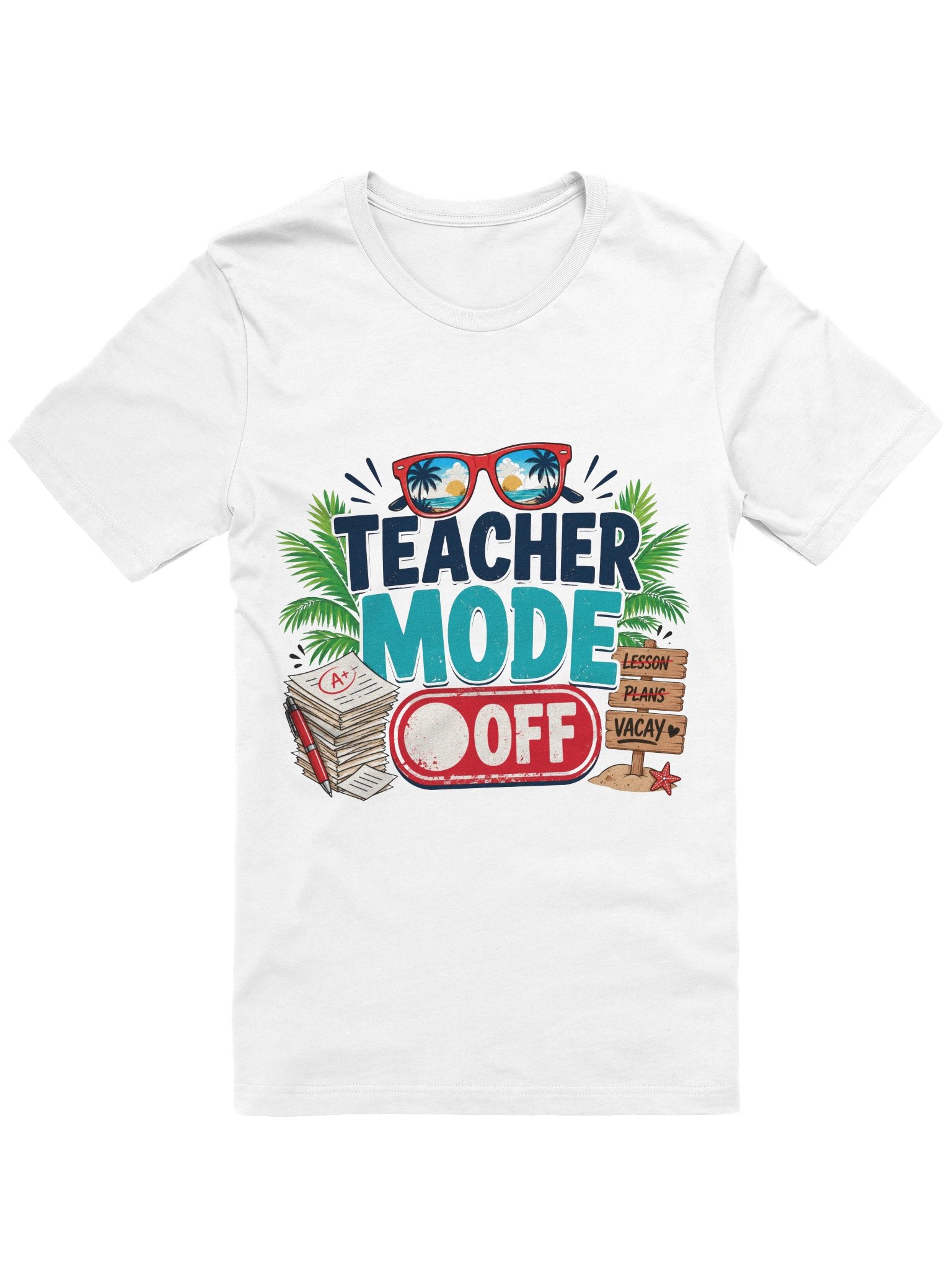 Teacher Mode tee product image (1)