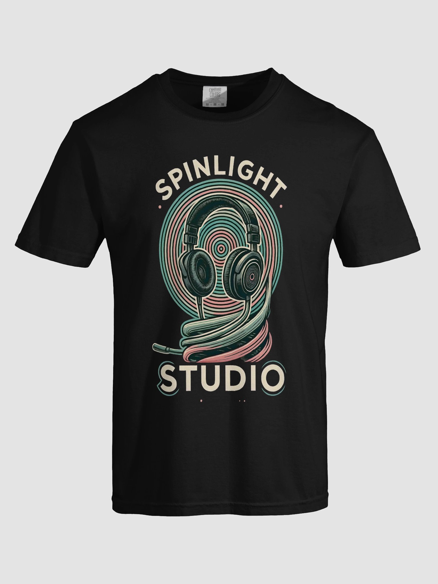 Spinlight Headphone Tee product image (5)