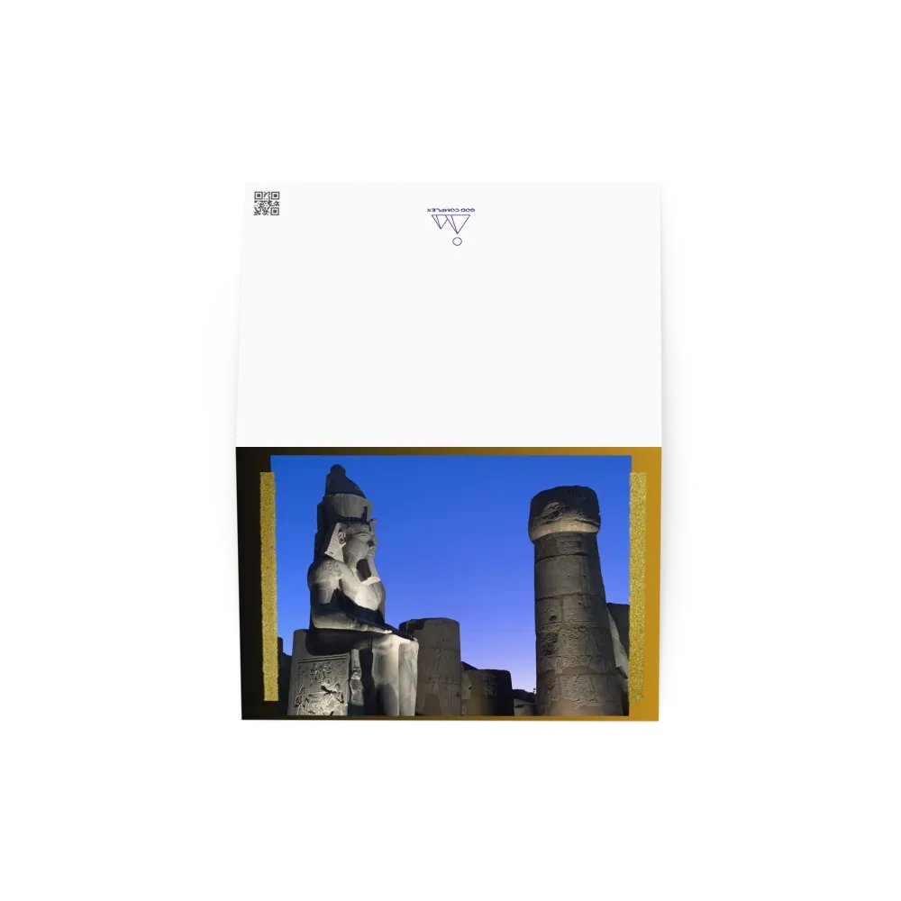 Twilight at Luxor Temple Greeting Card product image (3)