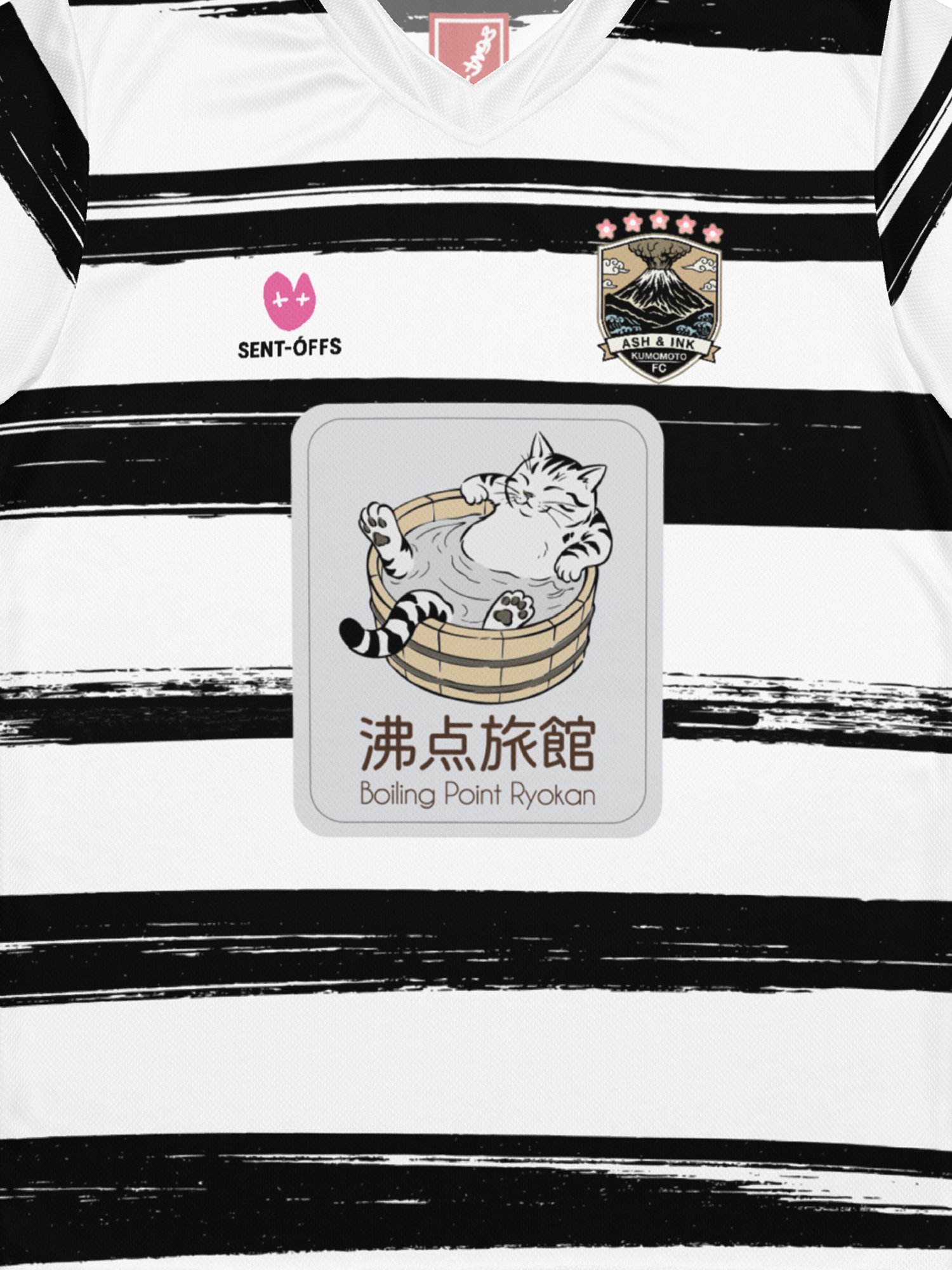 Kumamoto Ash & Ink FC Home Jersey product image (3)
