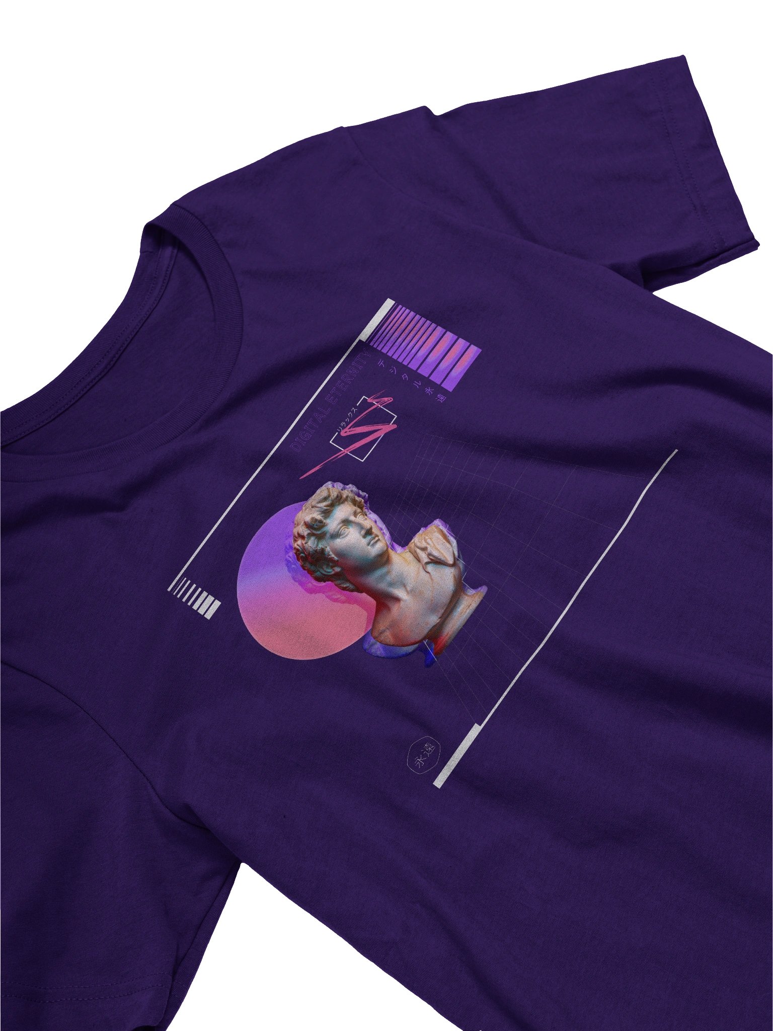 Digital Eternity Vaporwave Aesthetic T-shirt product image (8)