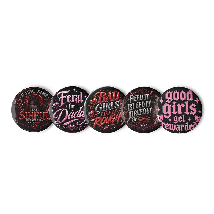 Basic Simp for Sinful Gothic Pin Set product image (1)