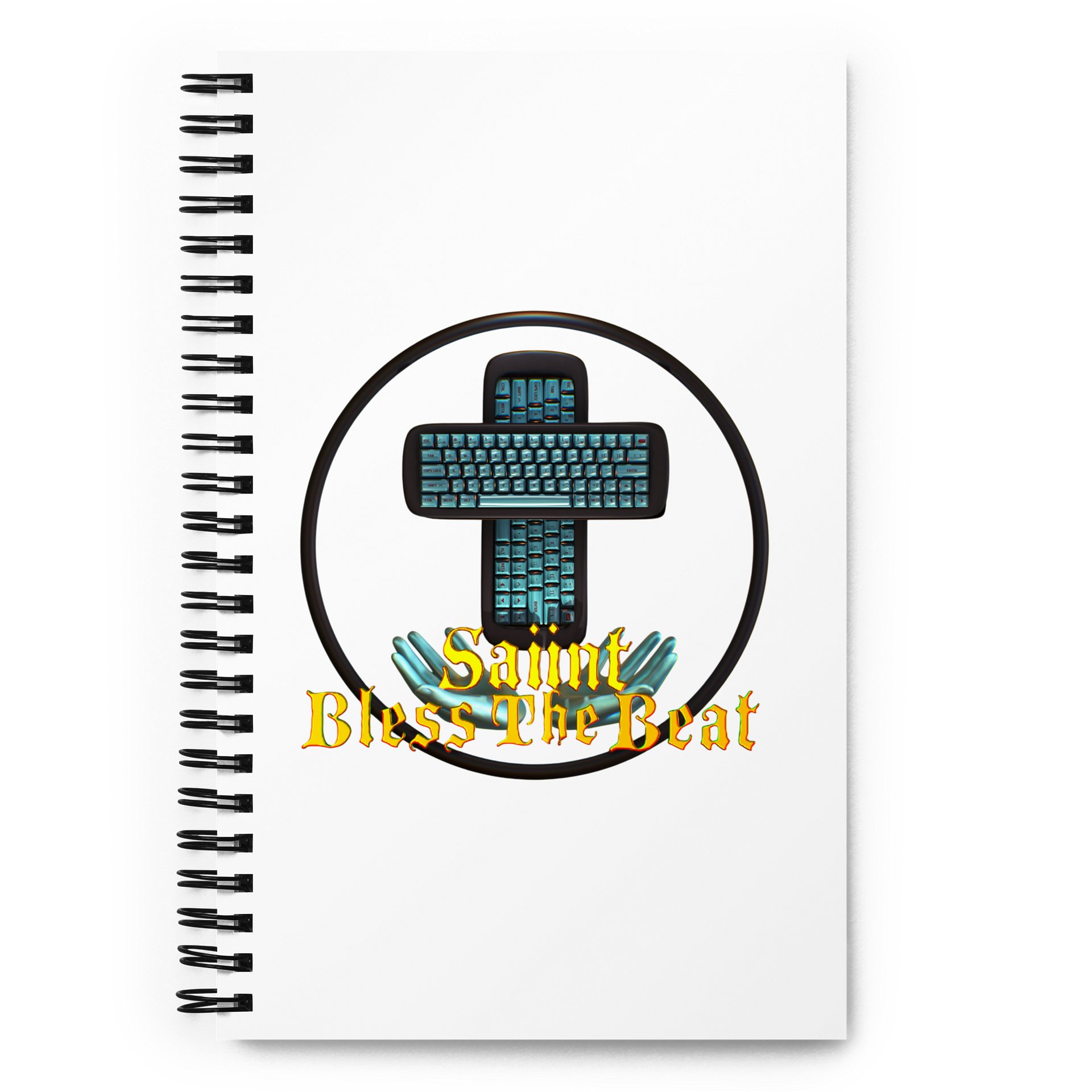 Saiint Bless The Beat Spiral Notebook product image (1)