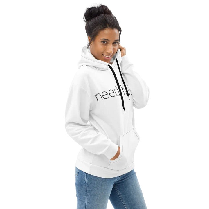 need help? RTFM! hoodie (light mode) product image (2)