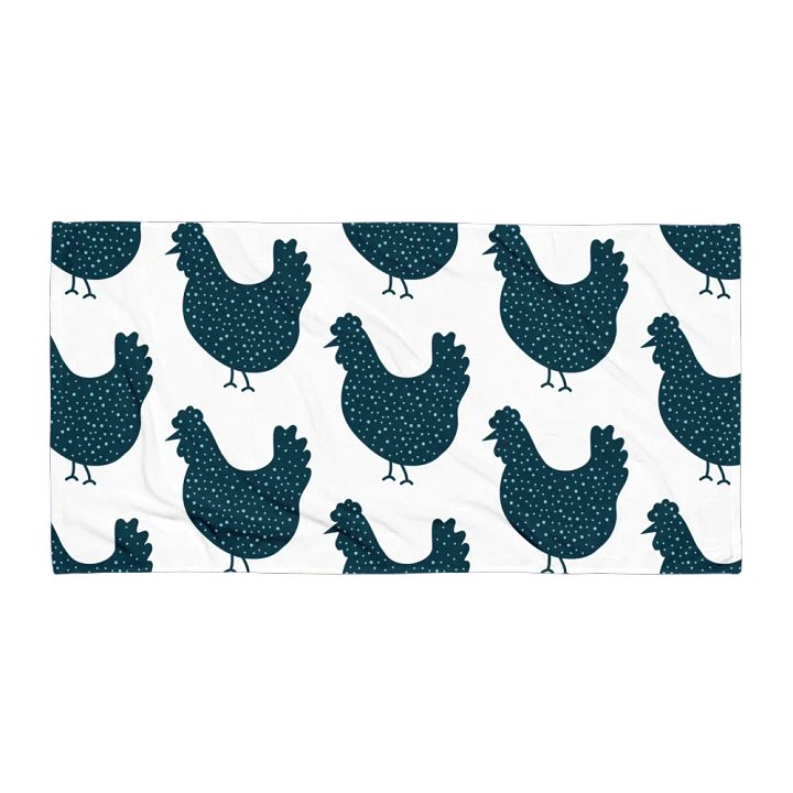 Country Chicken Bath Towel product image (1)