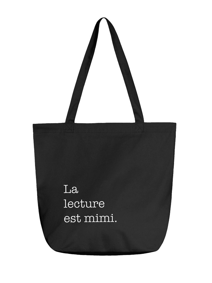 La lecture est mimi Tote Bag product image (1)