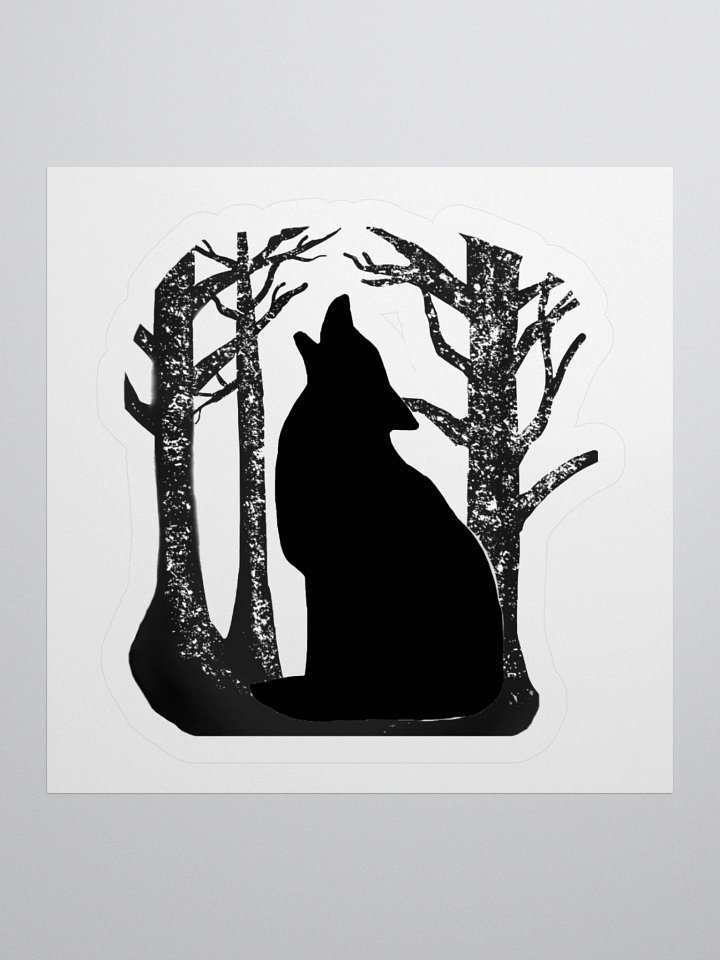 The Wolf and the Fae Sticker product image (1)