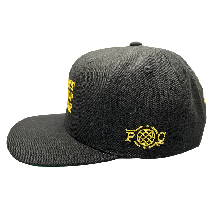 Protect Hip Hop Culture — 50th Anniversary Snapback (Black + Gold) product image (2)