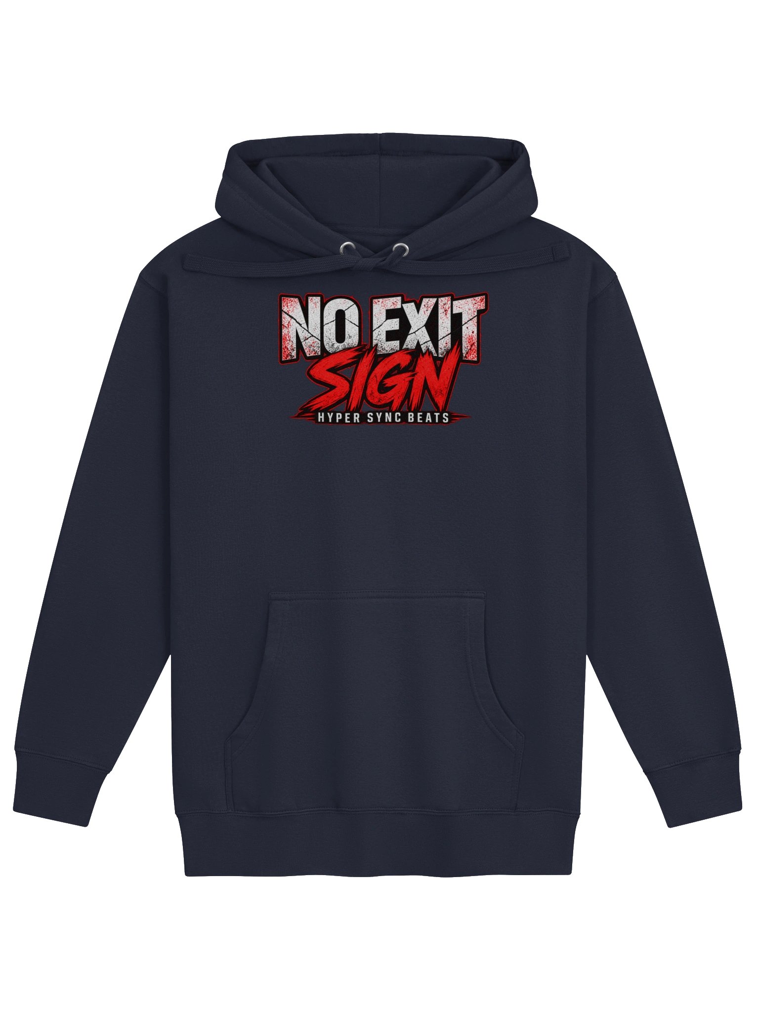 No Exit Sign — Hyper Sync Beats Premium Graphic Hoodie product image (1)