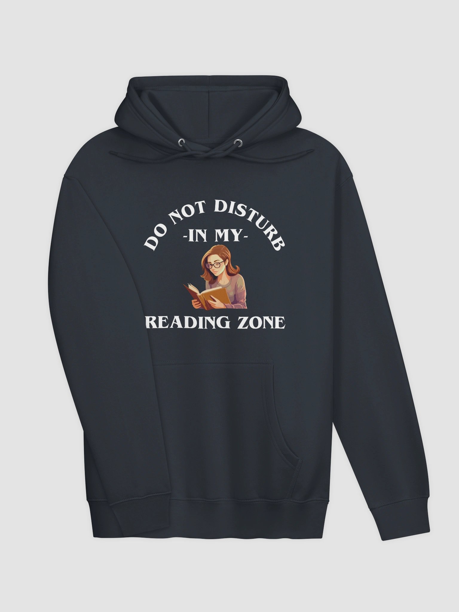 Do Not Disturb: My Reading Zone Hoodie product image (13)