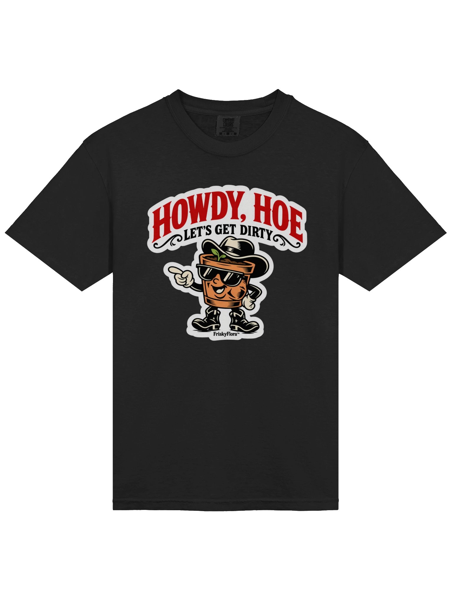 Howdy, Hoe Cowboy Pot Tee product image (49)